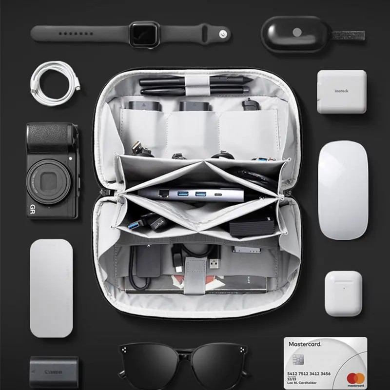 Cable Organizer Bag - Borsa multifunzionale per accessori digitali, versione