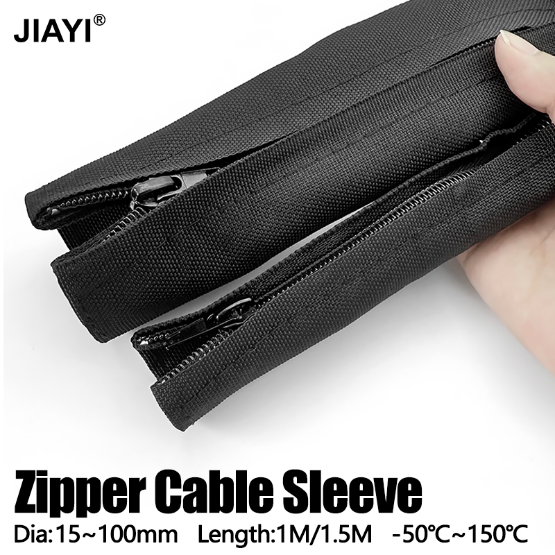 Cable Sleeve Neoprene - Guaina per cavi con cerniera, flessibile,
