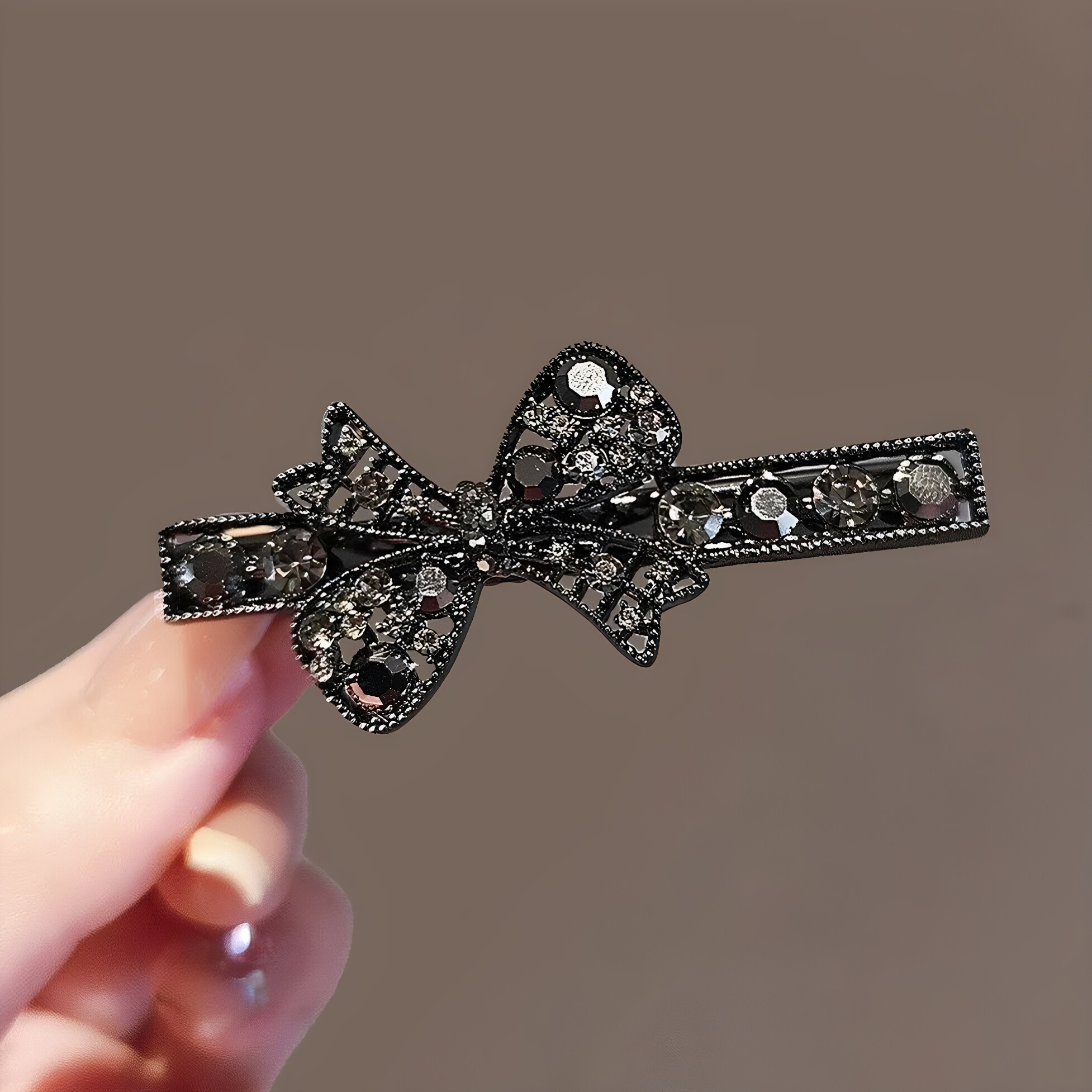 Hi Tech Accessories - Fermaglio per capelli a fiocco con