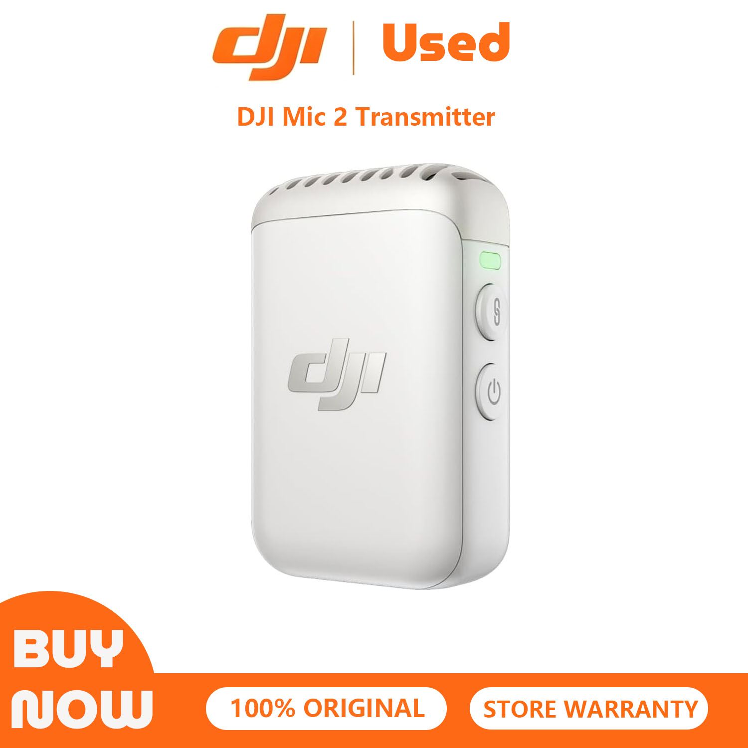 Power Bank Wireless - Trasmettitore DJI Mic 2 Ricondizionato, Microfono