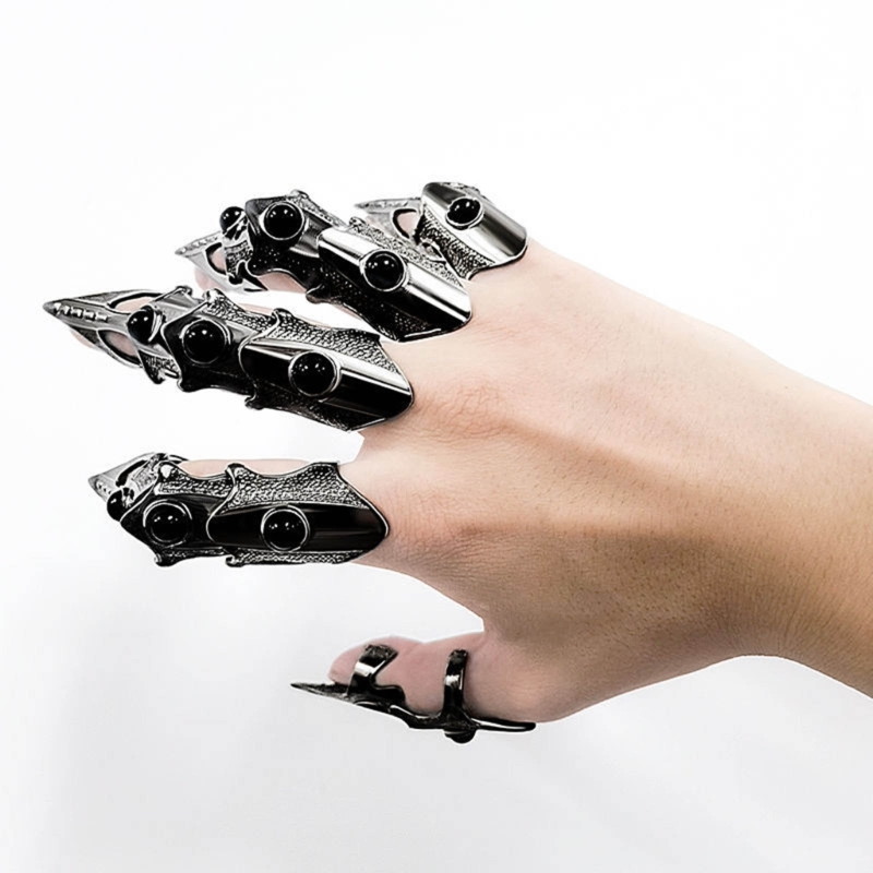 Trending Tech Accessories - Artiglio per dito in metallo nero