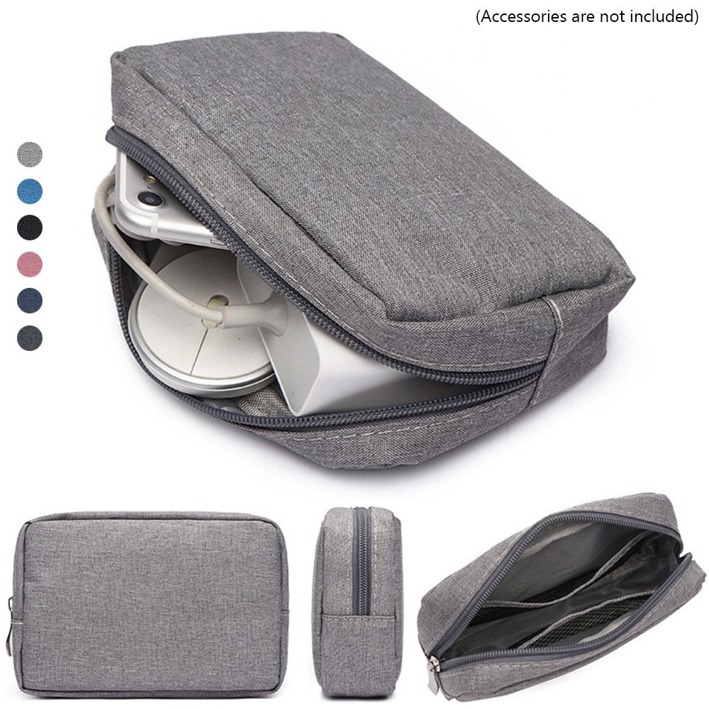 Cable Organizer Bag - Borsa Organizer Portatile USB per Cavi,
