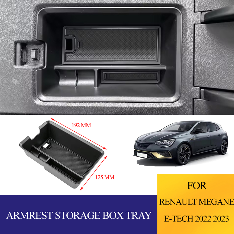 Tech Accessories For Car - Vassoio portaoggetti per bracciolo auto in