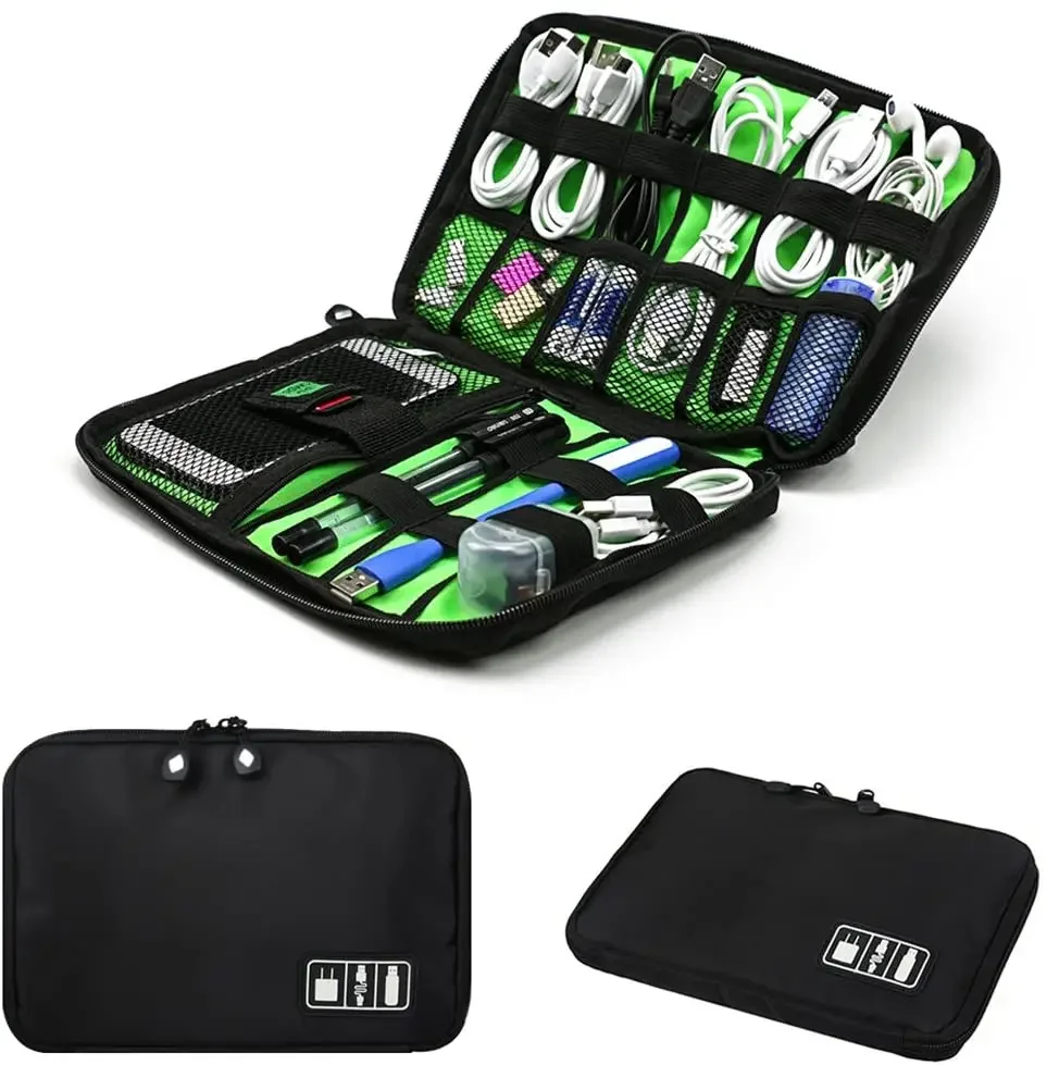 Cable Organizer Bag - Kit Sistema di Organizzazione Cavi con