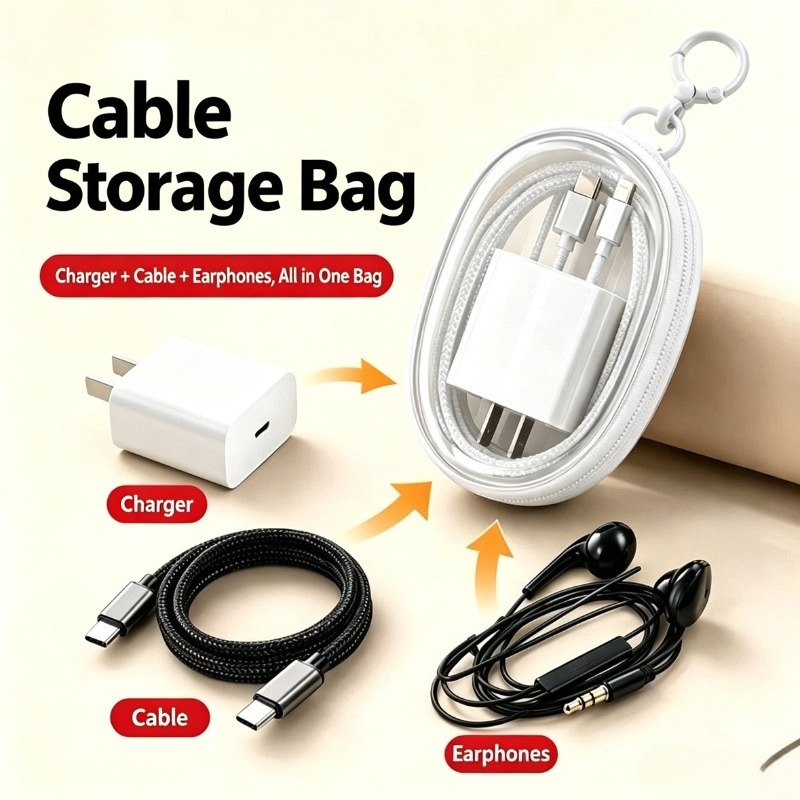Borsa Portatile Impermeabile p - Cable Organizer Bag recensione e prezzo