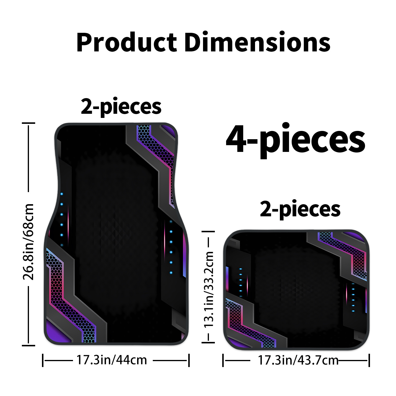 4 tappetini per auto stampati  - Tech Protect Accessories recensione e prezzo
