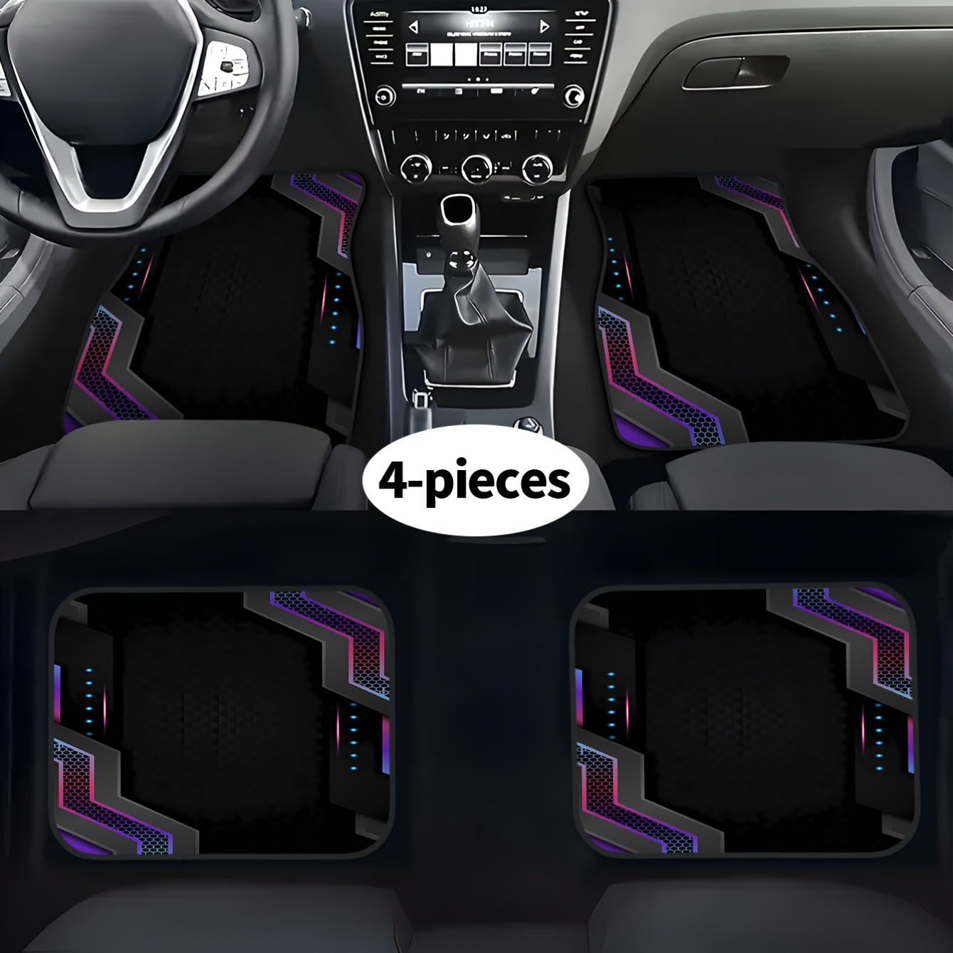 4 tappetini per auto stampati  - Tech Protect Accessories recensione e prezzo