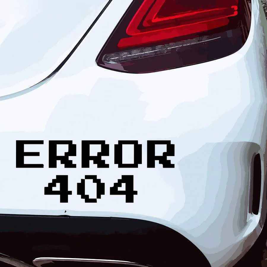 Adesivo per Auto con Font Pixe - Trending Tech Accessories recensione e prezzo
